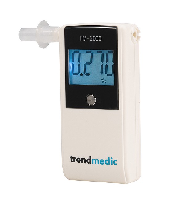 Picture of Fuel-Cell Breathalyzer TM-2000 incl. 25 additional mouthpieces