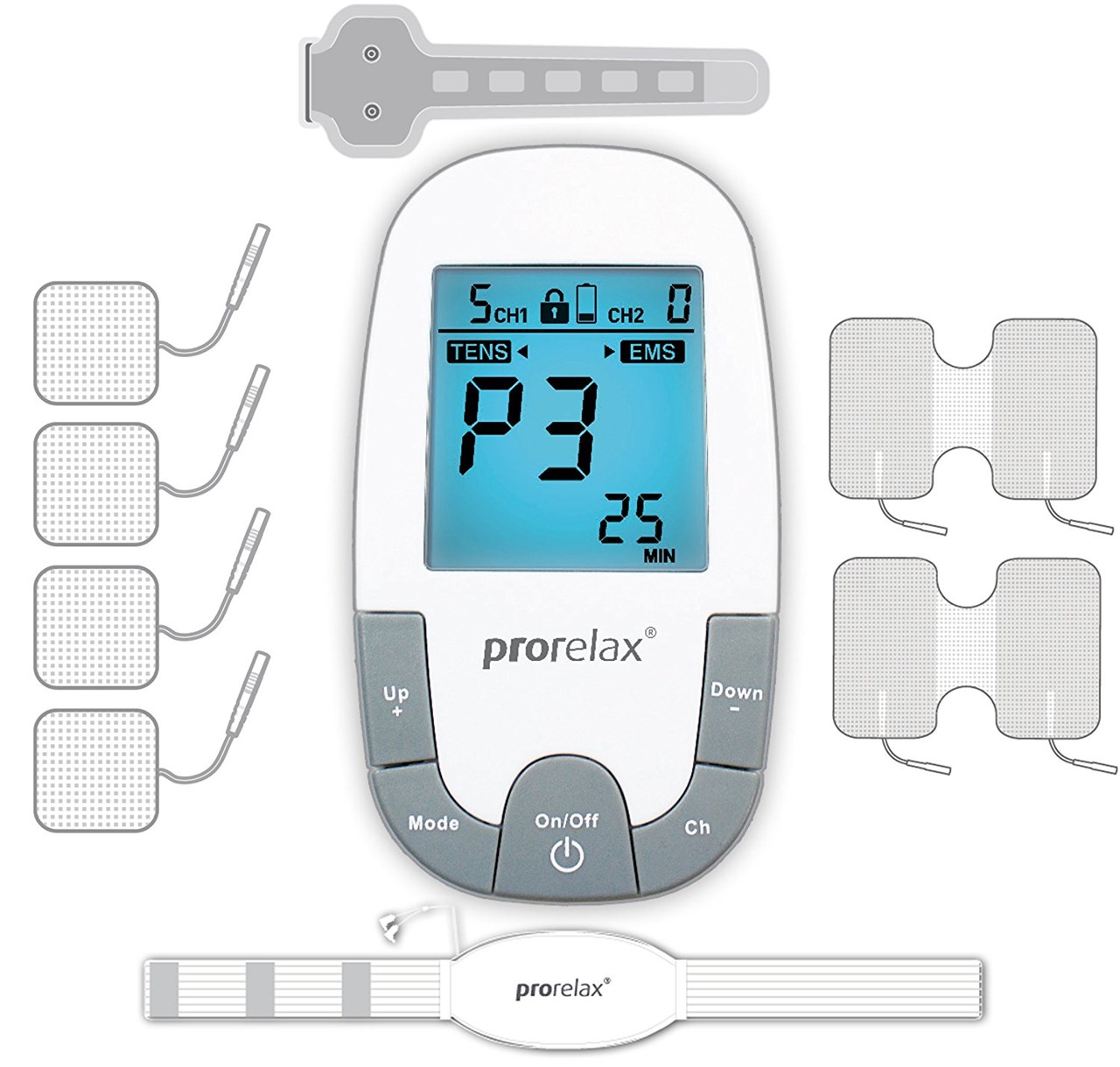 Picture of prorelax 85835 TENS+EMS SuperDuo Plus