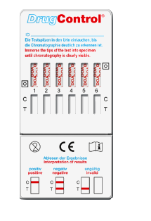 Bild von Drogentest Drug-Control Multi Test (MultLine 5)